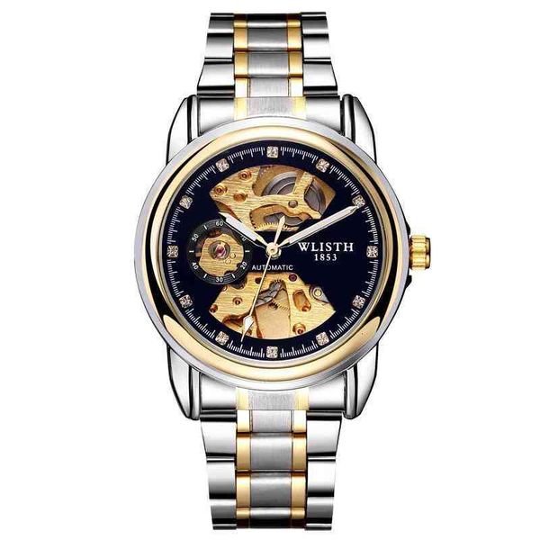 vouwen zakenlieden mechanische horloge waterdicht gesp metalen roestvrij staal fashion trend lichtgevende sport holle mannen, Slivery;brown
vouwen zakenlieden mechanische horloge waterdicht gesp metalen roestvrij staal fashion trend lichtgevende sport holle mannen, Slivery;brown