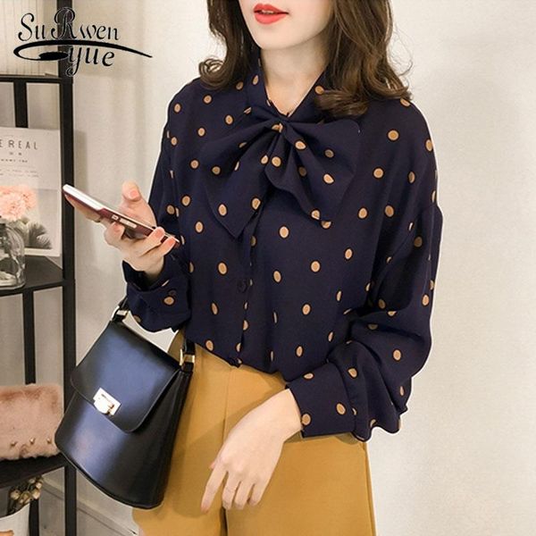 women's blouses & shirts 2021 fashion long sleeve bow shirt women chiffon blouse ol plus size -4xl feminina blusas 1206 40, White
women's blouses & shirts 2021 fashion long sleeve bow shirt women chiffon blouse ol plus size -4xl feminina blusas 1206 40, White