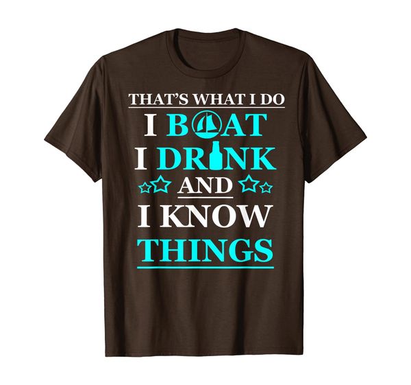 boating gifts boat owner men sailing drinking t shirts t-shirt, White;black