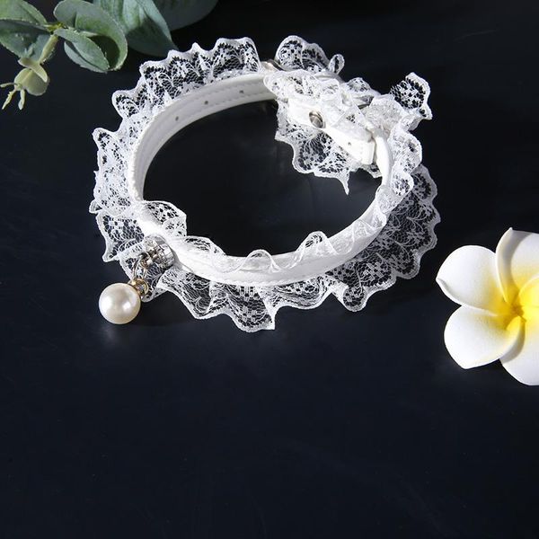 dog apparel pet cat collar nylon pu black white lace bell necklace collars adjustable wedding bow tie supplies
dog apparel pet cat collar nylon pu black white lace bell necklace collars adjustable wedding bow tie supplies