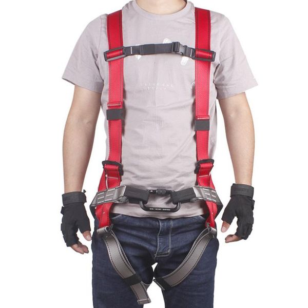 adjustable body waist harness climbing belt fall protection full rock seat cords, slings and webbing
adjustable body waist harness climbing belt fall protection full rock seat cords, slings and webbing