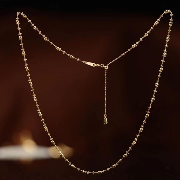 chains 18k solid ins lace chain necklace yellow real gold jewelry(au750)women star close to the collarbone strong gloss lady, Silver
chains 18k solid ins lace chain necklace yellow real gold jewelry(au750)women star close to the collarbone strong gloss lady, Silver