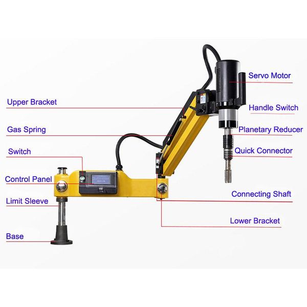 power tool sets 220v m6-m36 vertical type electric tapper tapping machine taps threading
power tool sets 220v m6-m36 vertical type electric tapper tapping machine taps threading