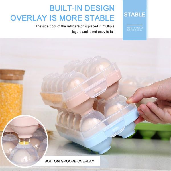 egg holder boxes tray storage refrigerator plastic container case box-20pcs eggs bottles & jars
egg holder boxes tray storage refrigerator plastic container case box-20pcs eggs bottles & jars