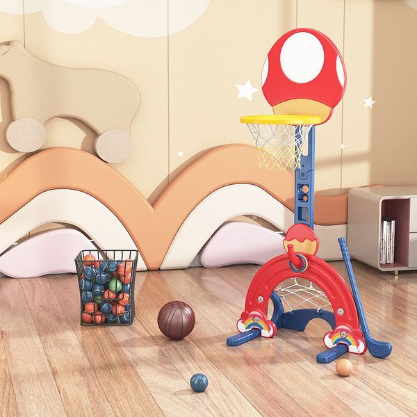 children's lifting basketball rack mushroom boy frame 3-6-year-old toy baby indoor toys
children's lifting basketball rack mushroom boy frame 3-6-year-old toy baby indoor toys