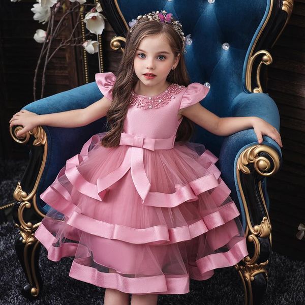 girl's dresses four seasons selling multi-layered baby birthday clothing cotton princess of 0-8 years old girls tutu performance, Red;yellow
girl's dresses four seasons selling multi-layered baby birthday clothing cotton princess of 0-8 years old girls tutu performance, Red;yellow