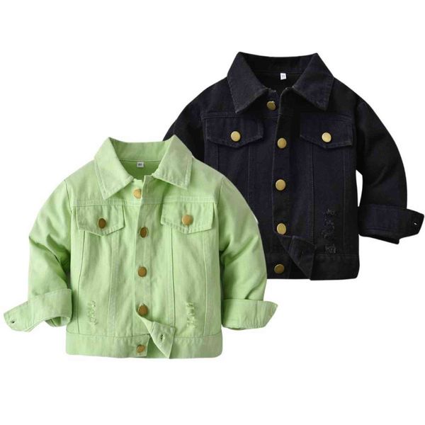 children's wear men's and women's spring and autumn jeans cotton classic candy color children's cowboy coat, Blue;gray
children's wear men's and women's spring and autumn jeans cotton classic candy color children's cowboy coat, Blue;gray
