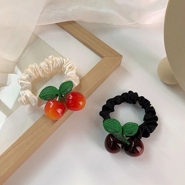 fruit scrunchies elastic rubber band cherry hair band ponytail holder beige black hair rope hair accessories headdress hairband, Pink
fruit scrunchies elastic rubber band cherry hair band ponytail holder beige black hair rope hair accessories headdress hairband, Pink