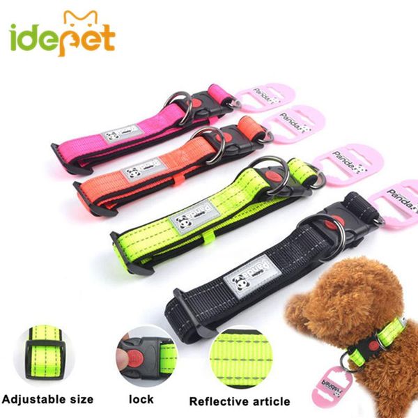 dog collars & leashes pet nylon reflective adjustable night safe for small medium large dogs necklace training products 30
dog collars & leashes pet nylon reflective adjustable night safe for small medium large dogs necklace training products 30