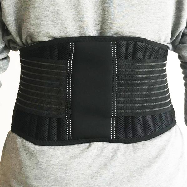 waist support breathable men and women sports safety gym fitness lumber belt adjustable black brace xxxxl, Black;gray
waist support breathable men and women sports safety gym fitness lumber belt adjustable black brace xxxxl, Black;gray