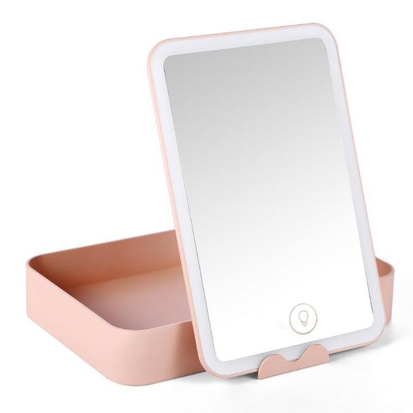 mirrors mirror storage makeup led dimming fill light display temperature countdown with organizer cosmetic case
mirrors mirror storage makeup led dimming fill light display temperature countdown with organizer cosmetic case