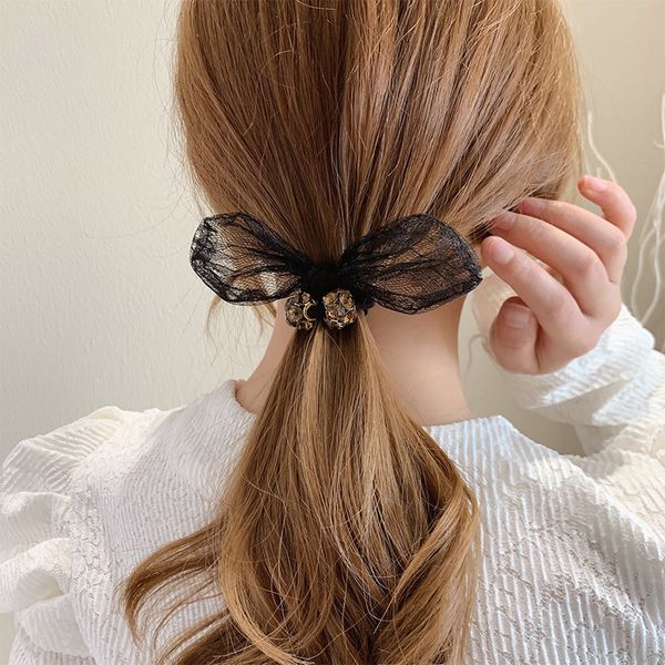 mori's personalized diamond inlaid butterfly knot rope temperament lace cloth hair accessories fashion simple headdress, Pink
mori's personalized diamond inlaid butterfly knot rope temperament lace cloth hair accessories fashion simple headdress, Pink
