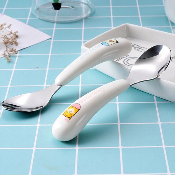 spoons 2pcs/set stainless steel cartoon fork spoon set children tableware dinner cute handle design cutlery kitchen accessories
spoons 2pcs/set stainless steel cartoon fork spoon set children tableware dinner cute handle design cutlery kitchen accessories