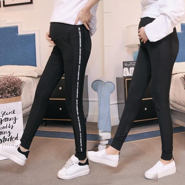maternity bottoms pregnant women's pants wearing harem in the fall and spring dress trousers loose leggings, White
maternity bottoms pregnant women's pants wearing harem in the fall and spring dress trousers loose leggings, White