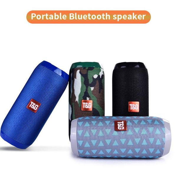 tg117 wireless speaker bluetooth outdoor mini waterproof portable loudspeaker box stereo music speakers