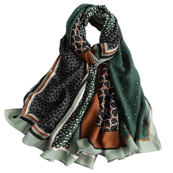 scarves design cotton-linen women print hijab large leaf dot shawl wraps bandanas luxury female travel neckerchief pashmina, Blue;gray
scarves design cotton-linen women print hijab large leaf dot shawl wraps bandanas luxury female travel neckerchief pashmina, Blue;gray