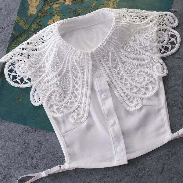exaggerated large neck necklace blouse pearl accessories detachable big collar shawl thick cotton butterfly hollow women's blouses & sh, White
exaggerated large neck necklace blouse pearl accessories detachable big collar shawl thick cotton butterfly hollow women's blouses & sh, White