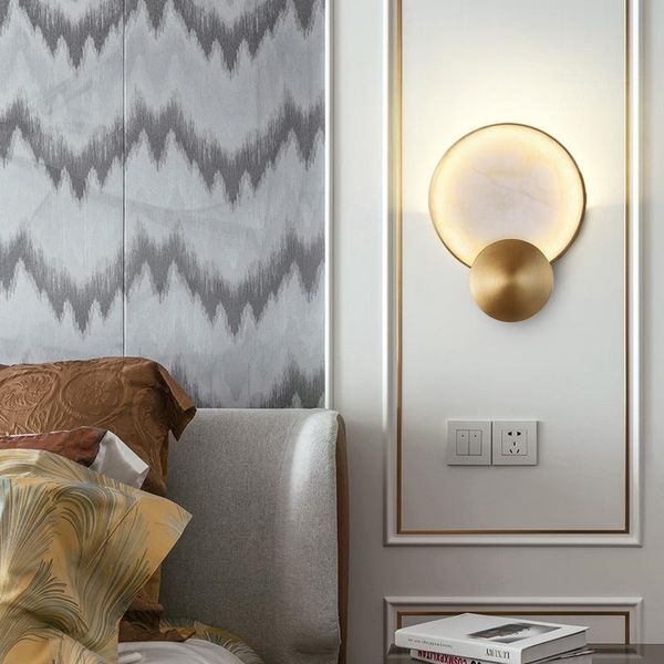 wall lamp nordic round marble gold metal led for bedside retro bedroom living room tv decoration sconce lighting
wall lamp nordic round marble gold metal led for bedside retro bedroom living room tv decoration sconce lighting