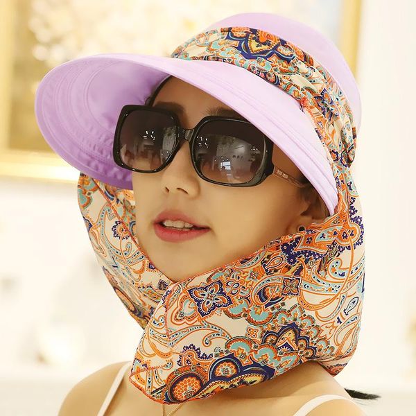 outdoor hats women lady sunhat beach wide brim hat uv protection anti-uv casual visors foldable cap hv99, Black;white
outdoor hats women lady sunhat beach wide brim hat uv protection anti-uv casual visors foldable cap hv99, Black;white