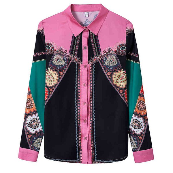 europe runway style autumn women's turn down collar shirts long sleeves floral print shirt female ladies blouse a3561 210428, White
europe runway style autumn women's turn down collar shirts long sleeves floral print shirt female ladies blouse a3561 210428, White