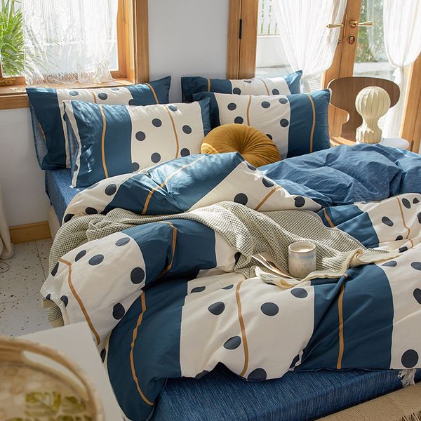 spring and summer seasons cotton small fresh geometry nordic style printing four piece set 1 . 8-meter four piece bedding set
spring and summer seasons cotton small fresh geometry nordic style printing four piece set 1 . 8-meter four piece bedding set