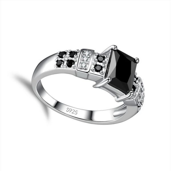 cluster rings 925 sterling silver ring mysterious and cool style sparkling black stone crystal for lady women man dressup party halloween, Golden;silver
cluster rings 925 sterling silver ring mysterious and cool style sparkling black stone crystal for lady women man dressup party halloween, Golden;silver