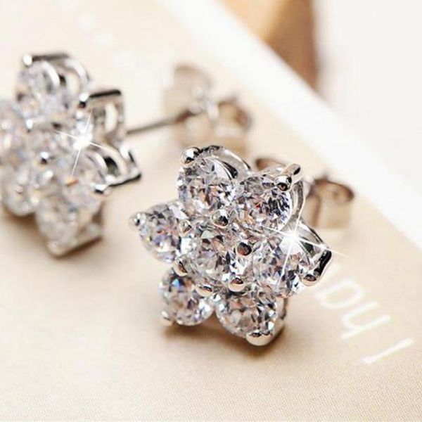 stud 7 zircons flower edelweiss earrings for women silver color earing earings jewelry earring brincos brinco oorbellen, Golden;silver
stud 7 zircons flower edelweiss earrings for women silver color earing earings jewelry earring brincos brinco oorbellen, Golden;silver
