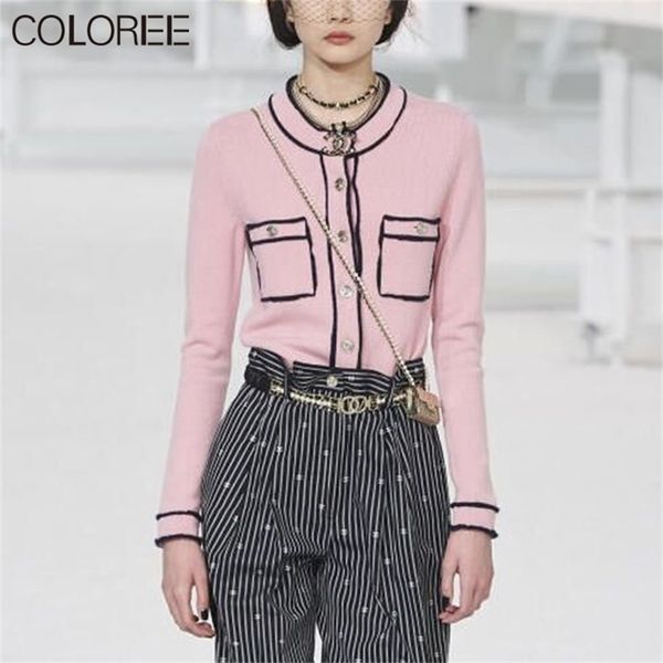 korean fashion pink cardigan womens spring autumn casual o-neck long sleeve knitted sweater mujer elegant chic 210914, White;black
korean fashion pink cardigan womens spring autumn casual o-neck long sleeve knitted sweater mujer elegant chic 210914, White;black