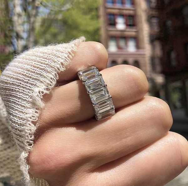 cluster rings band 925 sterling silver simulated diamond engagement wedding set for women physical shooting fine jewelry wholesale, Golden;silver
cluster rings band 925 sterling silver simulated diamond engagement wedding set for women physical shooting fine jewelry wholesale, Golden;silver