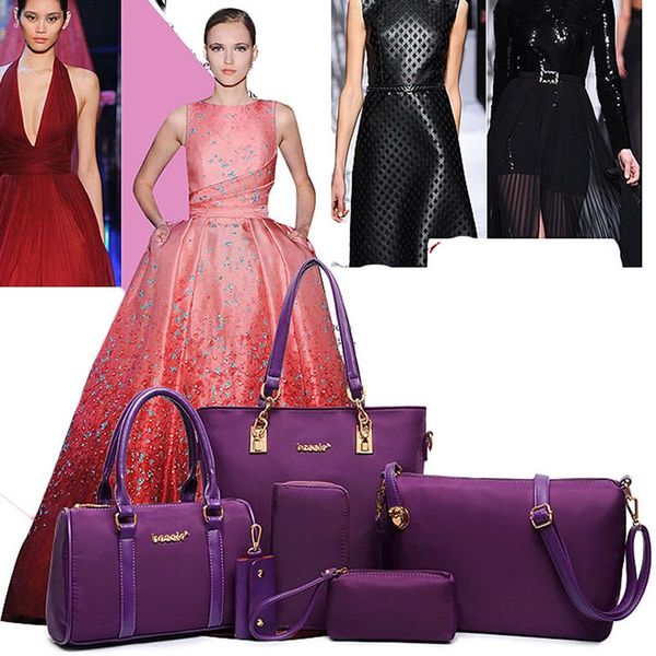 evening bags 6 pcs / set fashion women composite pu leather crossbody solid handbag shoulder bag wallets purse key
evening bags 6 pcs / set fashion women composite pu leather crossbody solid handbag shoulder bag wallets purse key