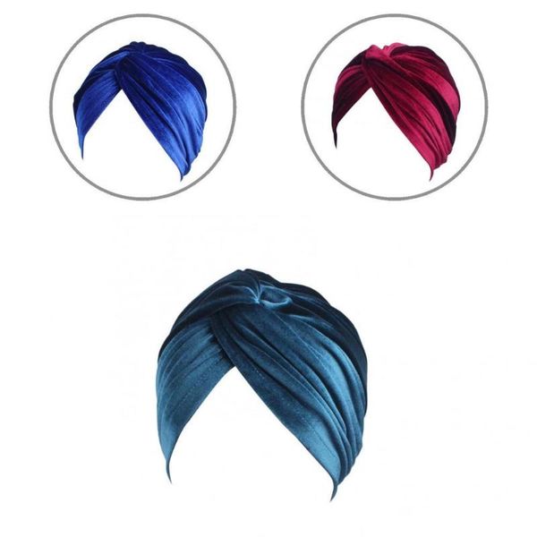 berets headgear casual brimless pure color turban cap headdress hat all match for outdoor, Blue;gray
berets headgear casual brimless pure color turban cap headdress hat all match for outdoor, Blue;gray