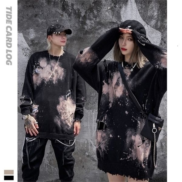 autumn and winter new tie dye high street hip hop fried street broken sweater paper clip lazy style men's and women's t-shirts_gdy, White;black
autumn and winter new tie dye high street hip hop fried street broken sweater paper clip lazy style men's and women's t-shirts_gdy, White;black