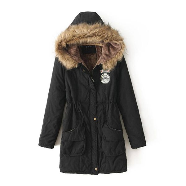 women's trench coats women winter warm overcoats casual gothic thick parka straight hooded zipper epaulet female fashion plus size cott, Tan;black
women's trench coats women winter warm overcoats casual gothic thick parka straight hooded zipper epaulet female fashion plus size cott, Tan;black
