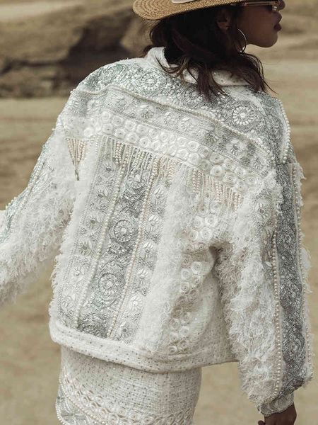 women's jackets spring summer original design heavy embroidered sequined beaded vintage women fall women clothing 9ok9, Black;brown
women's jackets spring summer original design heavy embroidered sequined beaded vintage women fall women clothing 9ok9, Black;brown