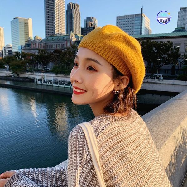 brand caps hat for short hair beret female autumn winter british versatile literary sweet newsboy painter hat duck, Blue;gray
brand caps hat for short hair beret female autumn winter british versatile literary sweet newsboy painter hat duck, Blue;gray