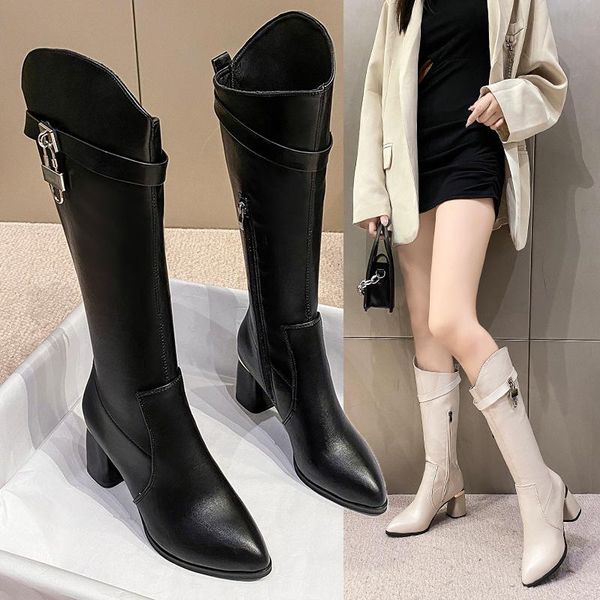 boots 2021 fashion women autumn winter over the knee heels quality leather long comfort square botines mujer thigh high, Black
boots 2021 fashion women autumn winter over the knee heels quality leather long comfort square botines mujer thigh high, Black