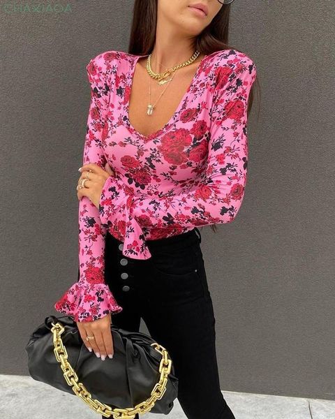 women's t-shirt fashion clothing 2021 flower print bell sleeve u-neck long casual wear, White
women's t-shirt fashion clothing 2021 flower print bell sleeve u-neck long casual wear, White