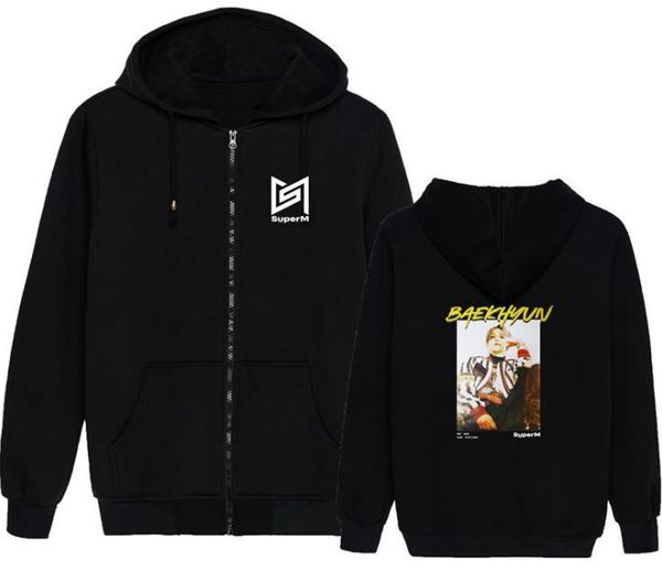women's hoodies & sweatshirts superm super m member po printing zipper hoodie jackets kpop fleece fashion loose sweatshirt black
women's hoodies & sweatshirts superm super m member po printing zipper hoodie jackets kpop fleece fashion loose sweatshirt black