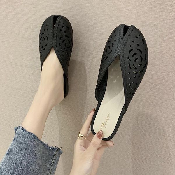 autumn women hole platform slipper floral flats breathable leather casual shoes slip-on comfortable nurses wedges sandals slippers, Black
autumn women hole platform slipper floral flats breathable leather casual shoes slip-on comfortable nurses wedges sandals slippers, Black