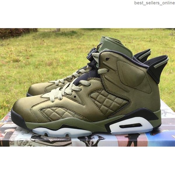 6 flight jacket pinnacle saturday night live army green basketball shoes men 6s nylon sneakers with box, Black
6 flight jacket pinnacle saturday night live army green basketball shoes men 6s nylon sneakers with box, Black
