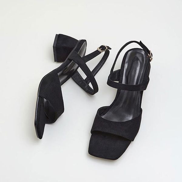 dress shoes teahoo summer square head women sandals fashion open toe 3-5cm heel casual beach party mujer, Black
dress shoes teahoo summer square head women sandals fashion open toe 3-5cm heel casual beach party mujer, Black