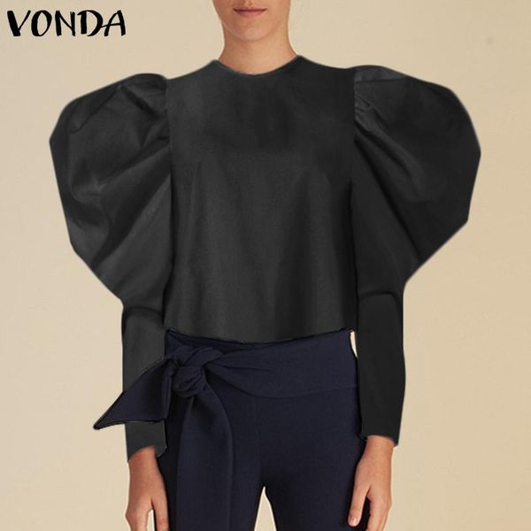 elegant blouse shirts women's solid vonda 2021 puff sleeve blusas stylish casual chemise plus size tunic blouses &, White
elegant blouse shirts women's solid vonda 2021 puff sleeve blusas stylish casual chemise plus size tunic blouses &, White
