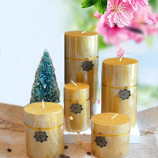 candles golden pillar candle smokeless no fragrance christmas party wedding decoration non-scented home
candles golden pillar candle smokeless no fragrance christmas party wedding decoration non-scented home