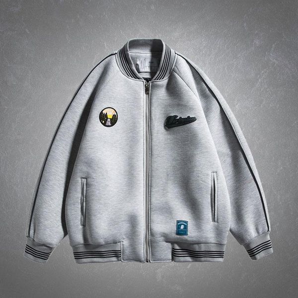 embroidery mens baseball jacket 2021 loose patchwork college style coats casual comfortable bomber jackets men's, Black;brown
embroidery mens baseball jacket 2021 loose patchwork college style coats casual comfortable bomber jackets men's, Black;brown