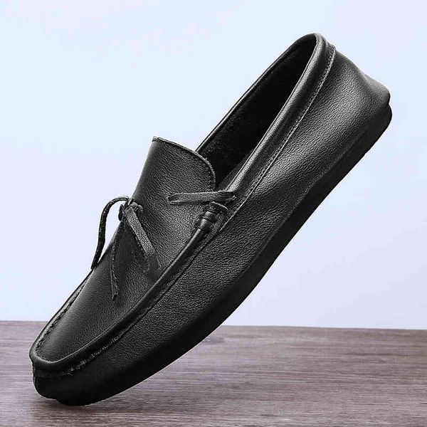 dress shoes men's genuine leather tassel head cow soft anti-slip rubber loafers man slip on casual real p2cd, Black
dress shoes men's genuine leather tassel head cow soft anti-slip rubber loafers man slip on casual real p2cd, Black