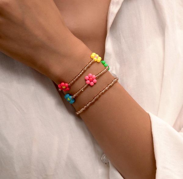 beaded, strands ethnic acrylic beads colorful flower bracelet 3 pcs/set handmade strand for women girls bohemian gifts female jewelry, Black
beaded, strands ethnic acrylic beads colorful flower bracelet 3 pcs/set handmade strand for women girls bohemian gifts female jewelry, Black