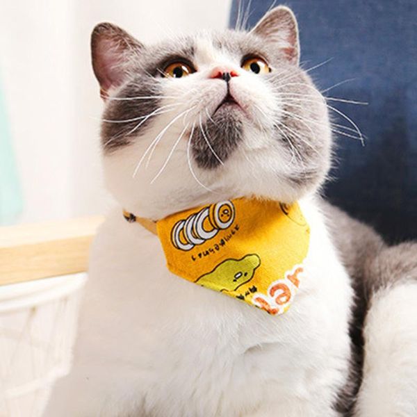 cat collars & leads 1pc cute saliva towel and wind cotton triangle scarf japanese soft collar small dog accessories
cat collars & leads 1pc cute saliva towel and wind cotton triangle scarf japanese soft collar small dog accessories