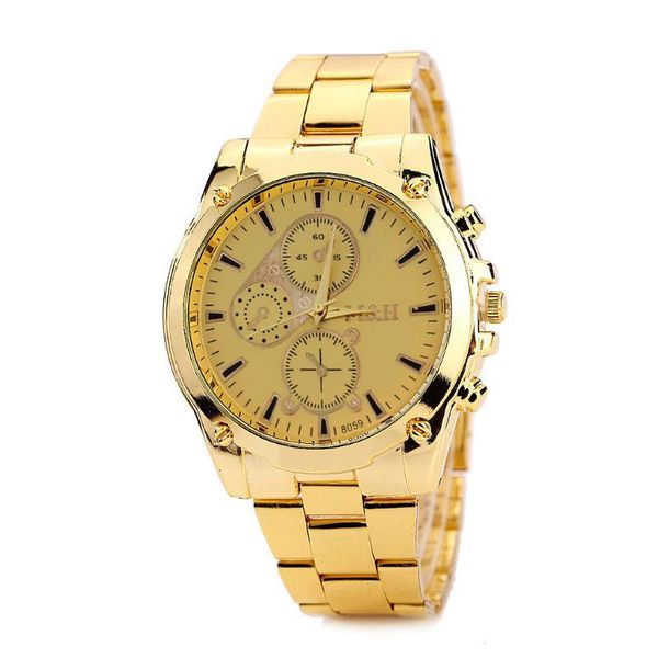 wristwatches x7af fashion men's luxury gold dial stainless steel band analog quartz wrist watch, Slivery;brown
wristwatches x7af fashion men's luxury gold dial stainless steel band analog quartz wrist watch, Slivery;brown
