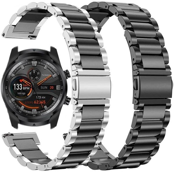 watch bands 22mm stainless steel strap for ticwatch pro 2021/2021 smart band replace bracelet wrist straps 4g esim, Black;brown
watch bands 22mm stainless steel strap for ticwatch pro 2021/2021 smart band replace bracelet wrist straps 4g esim, Black;brown
