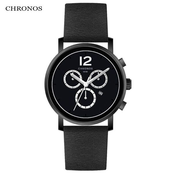 wristwatches chronos men quartz watches waterproof leather buckle strap simple hardlex dial wristwatch for boys ch19, Slivery;brown
wristwatches chronos men quartz watches waterproof leather buckle strap simple hardlex dial wristwatch for boys ch19, Slivery;brown